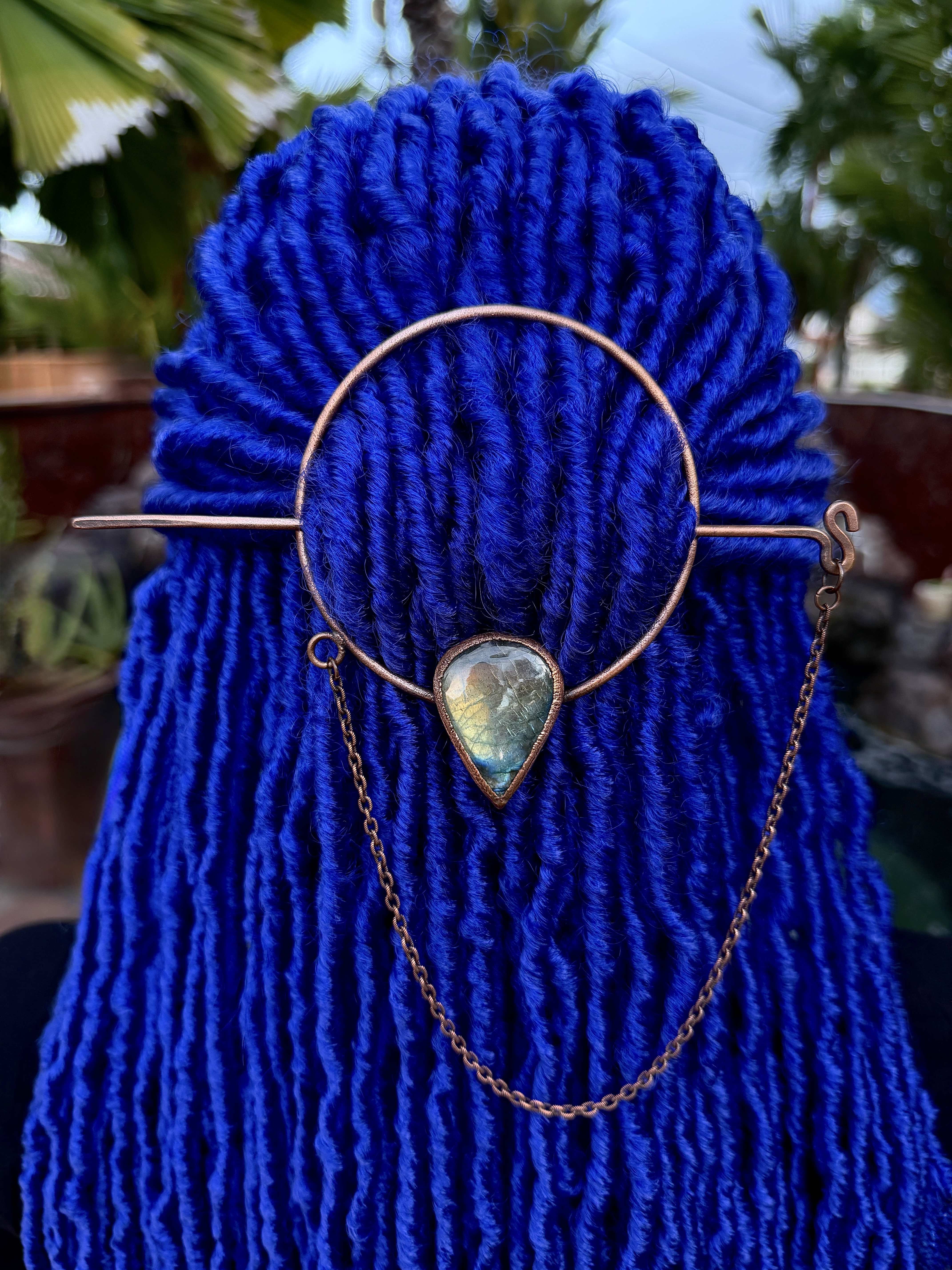 Loc jewelry, dreadlock hairpin, dread jewelry, loc accessories, dread accessories