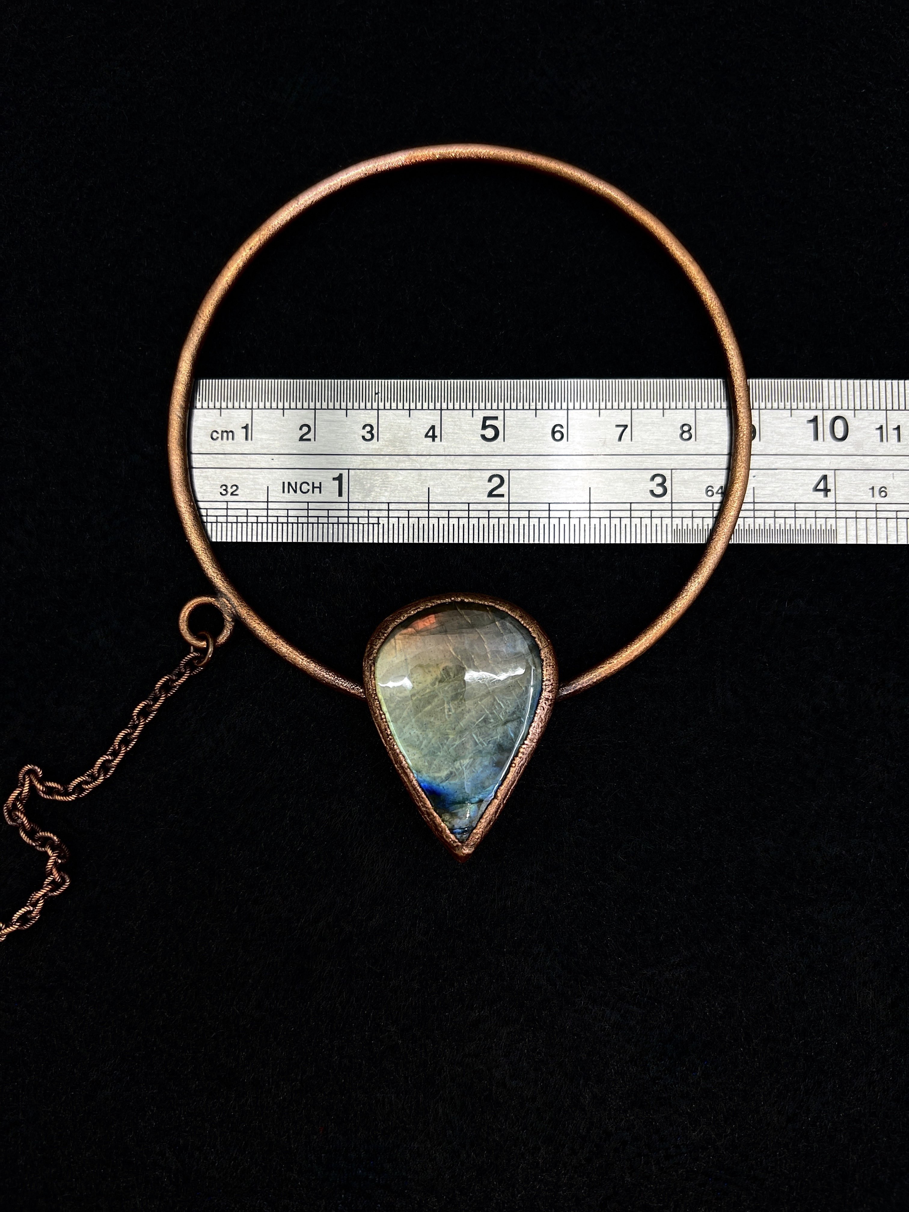 Loc jewelry, dreadlock hairpin, dread ring, dread accessories, loc accessories with labradorite gemstone